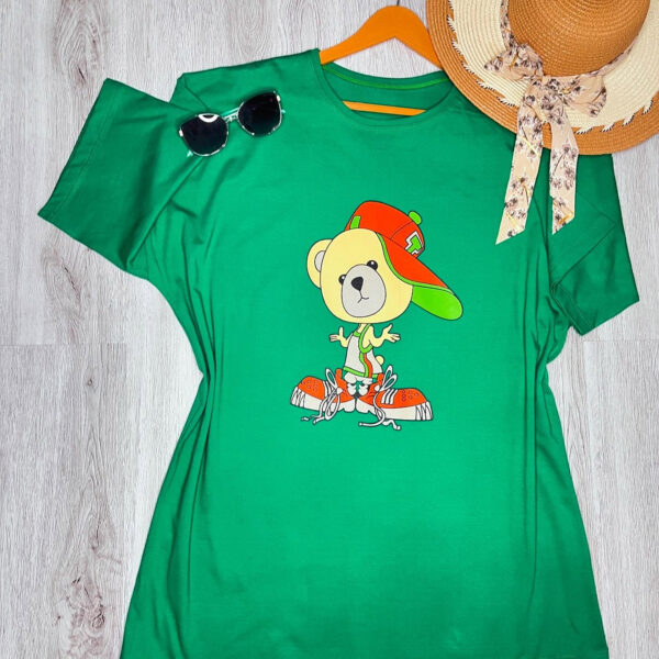 تیشرت لانگ خرس