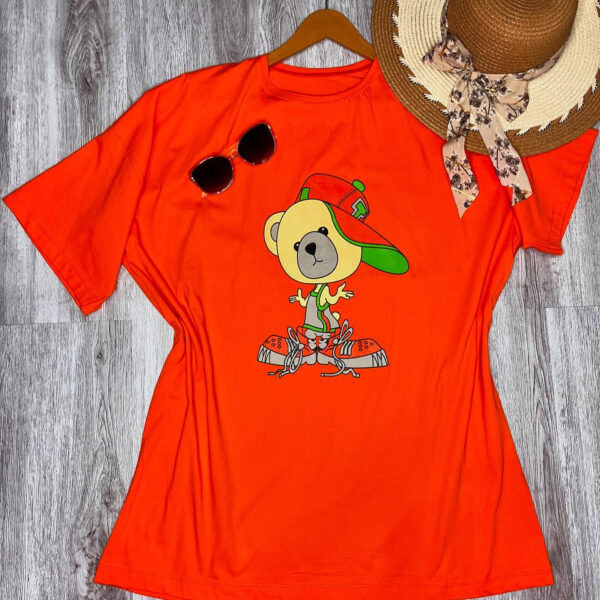 تیشرت لانگ خرس